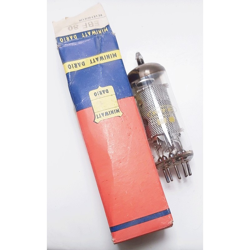 Tube EBF80 de marque MINIWATT DARIO