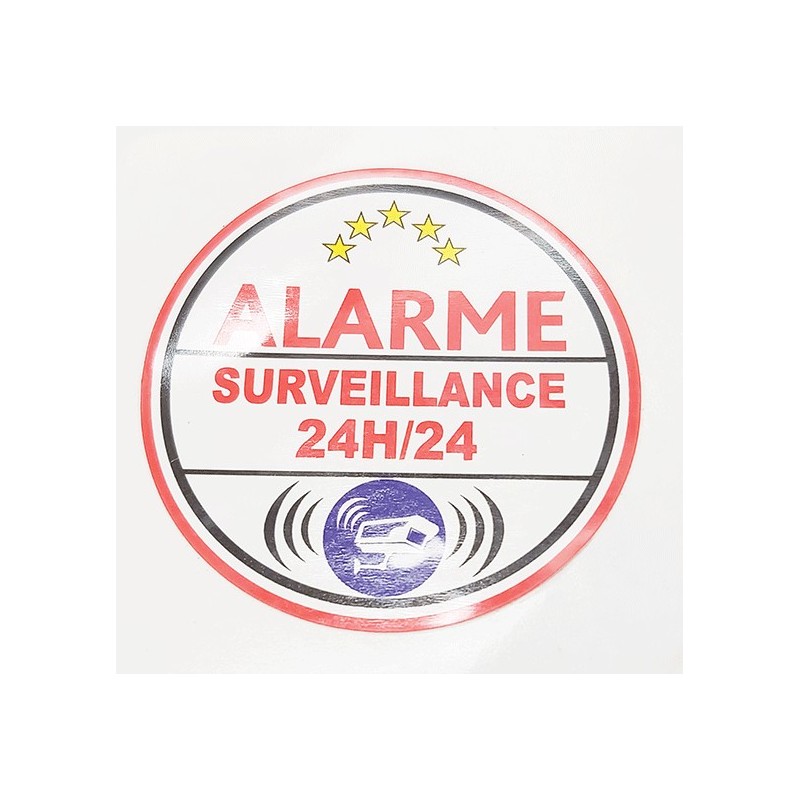 Etiquette sécurité pour la maison