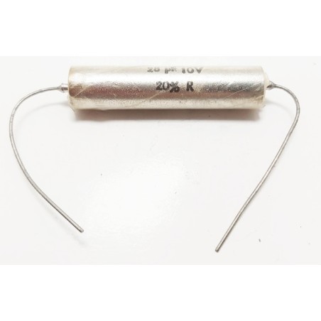 Condensateur tantal 28mf 10 volts