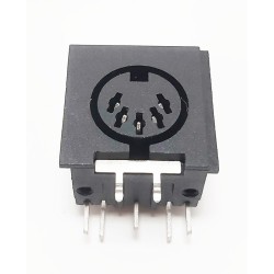 Fiche 5 broches pour circuit imprimé