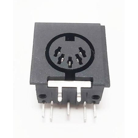 Fiche 5 broches pour circuit imprimé