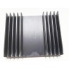 Dissipateur 80X65mm, dissipateur alu, dissipateur pour transistors