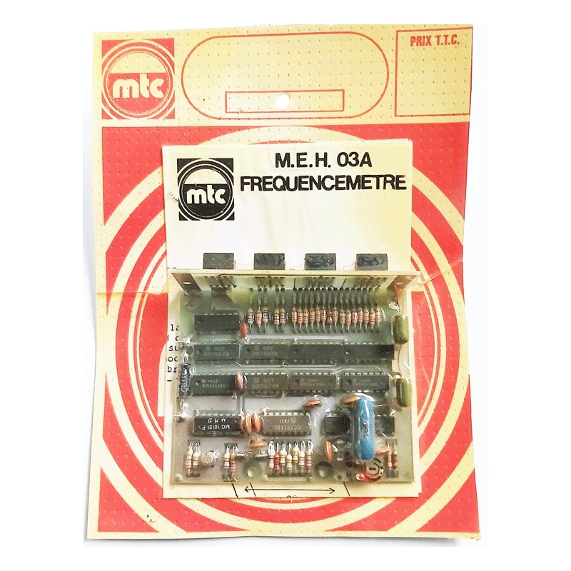 Kit électronique fréquencemètre 87.5 à 108mhz