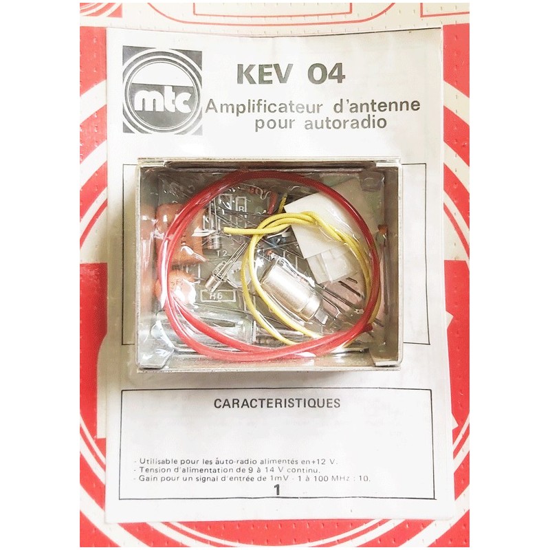 Kit électronique amplificateur d'antenne pour auto radio