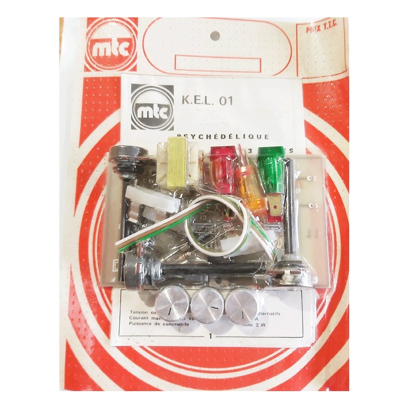 Kit électronique modulateur de lumière 3 voies + le négatif