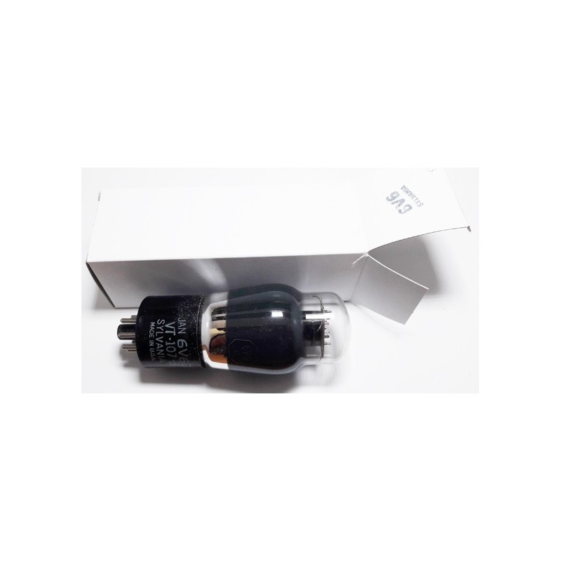 Tubes 6V6 SYLVANIA NOS appairés Composant Electronique