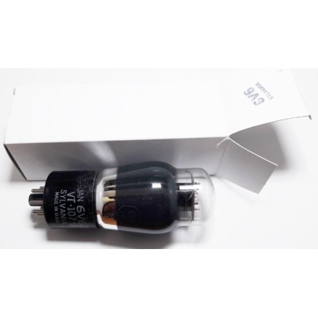 Tubes 6V6 SYLVANIA NOS appairés Composant Electronique