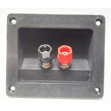 Bornier pour enceinte a vis