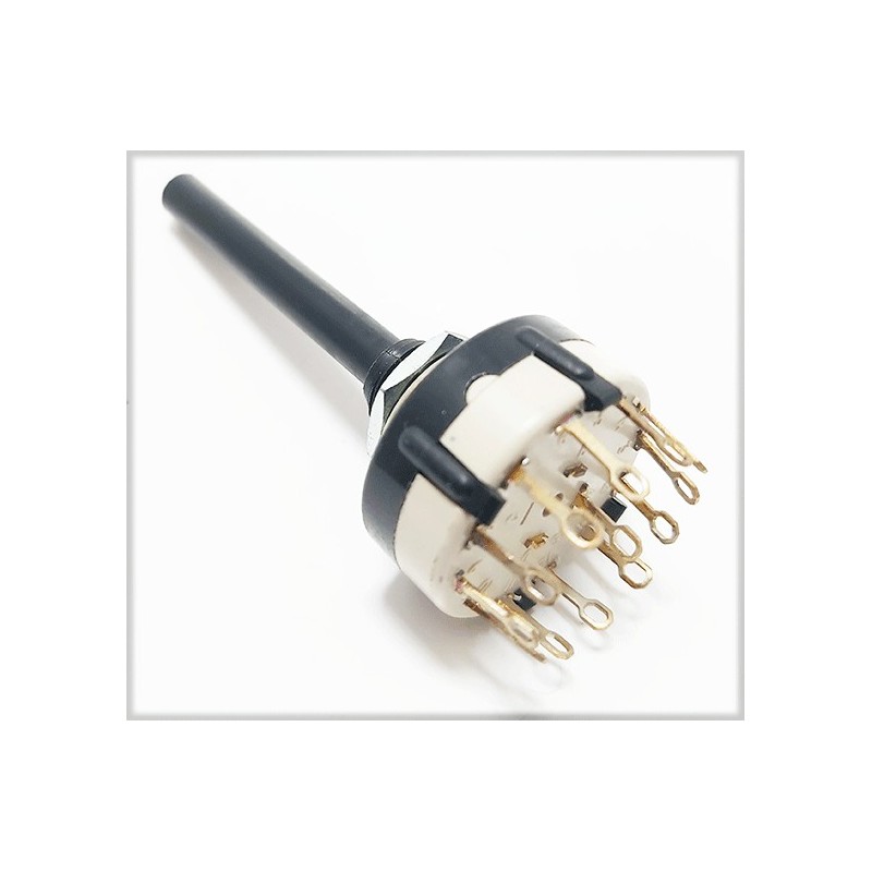 Commutateur rotatif 1 circuits 12 positions