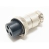 Connectique châssis 3 pôles femelle