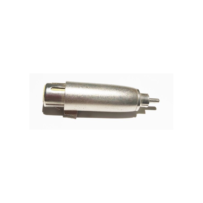 Adaptateur XLR femelle / rca mâle