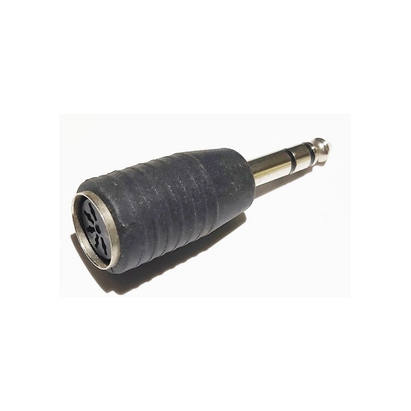 jack mâle 6.35 /DIN 5 broches stéréo