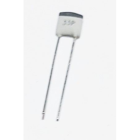 Condensateur céramique 33pf 100volts