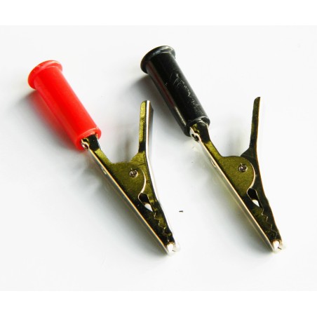 Pince crocodile isolée lot de 12 pièces