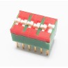 Interrupteur DIL pour circuit imprimé 6 contacts