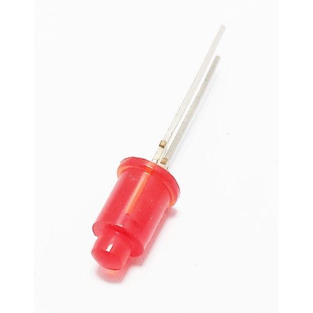 Led rouge 5mm avec pointe ronde