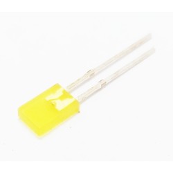 Led jaune rectangulaire