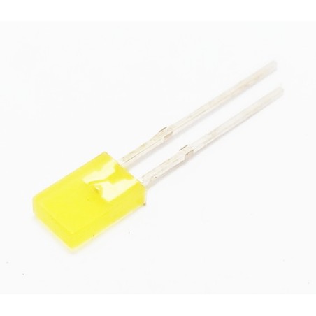 Led jaune rectangulaire