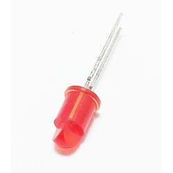Led rouge 5mm avec pointe triangle