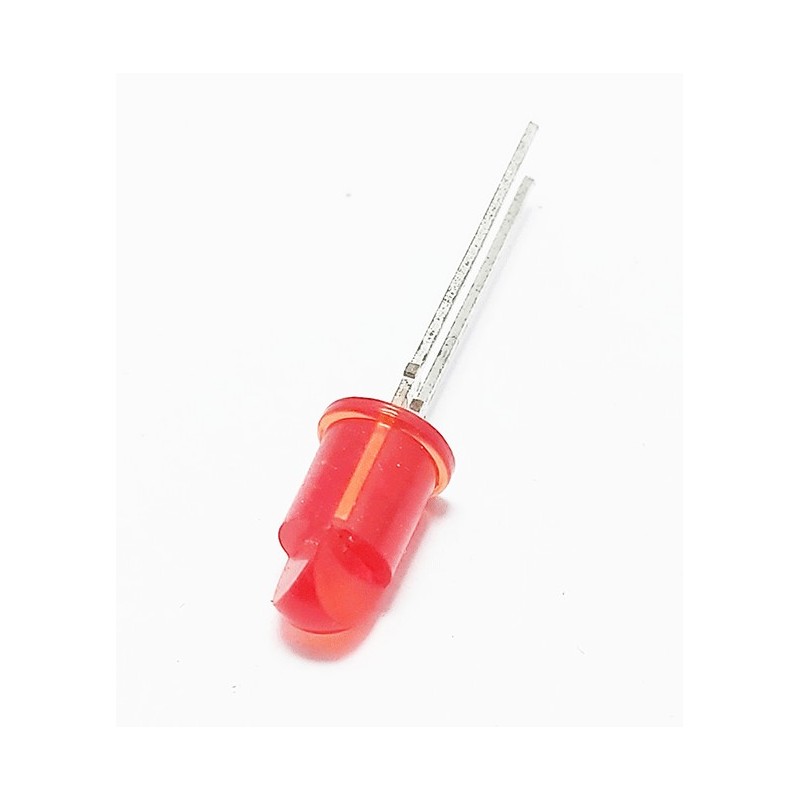 Led rouge 5mm avec pointe triangle