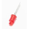 Led rouge 5mm avec pointe triangle