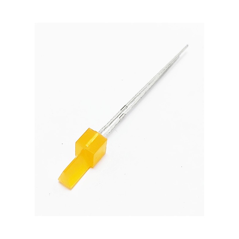 Led orange avec pointe en triangle