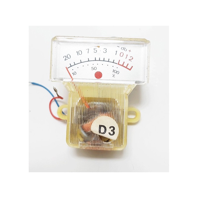 VU Mètre audio indicateur de niveau