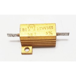 Résistance de puissance alu 2.7 ohms 10watts 5%