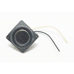 Micro électret avec support