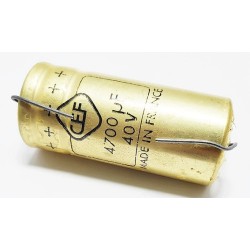 Condensateur 4700mf 40volts