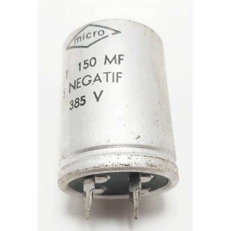 Condensateur chimique150mf 385volts