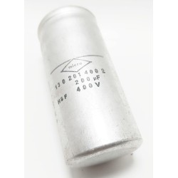 Condensateur chimique 200mf 400volts