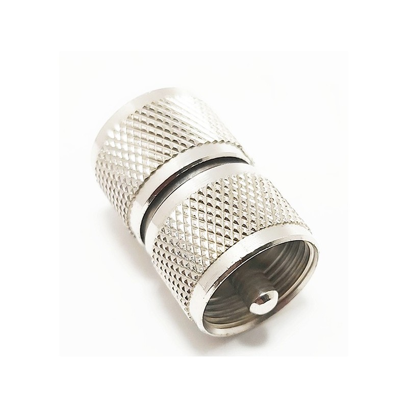 Raccord PL259 mâle/mâle