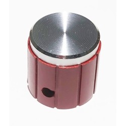 Bouton de potentiomètre axe 6mm a vis