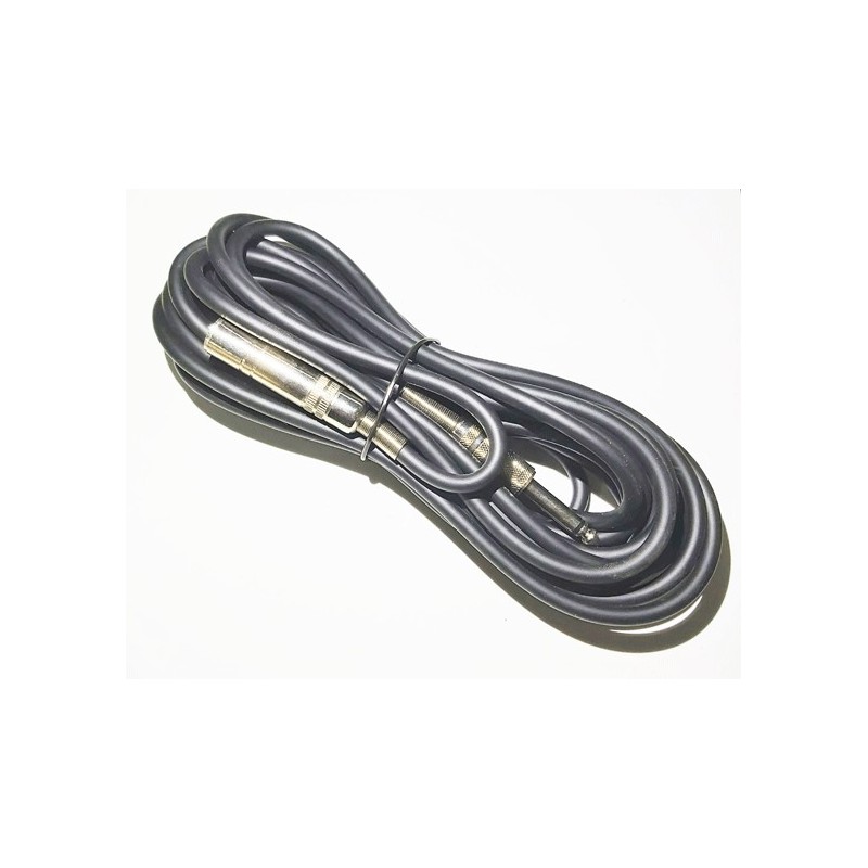 Prolongateur jack 6.35 mâle mono / jack femelle 6.35 mono
