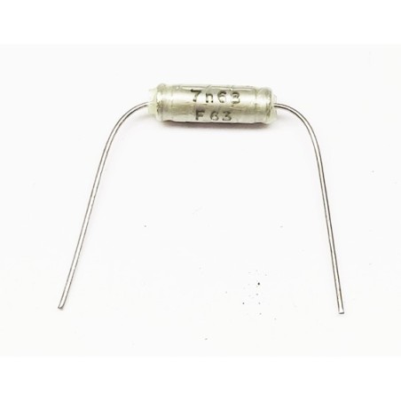 Condensateur 7.63nf 63 volts