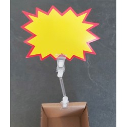 Porte étiquette articulé 150mm