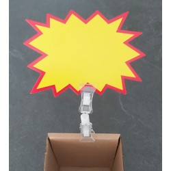 Porte étiquette articulé 90mm