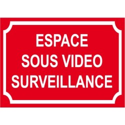 espace sous vidéo surveillance
