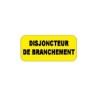 Etiquette disjoncteur de branchement
