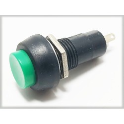 Interrupteur rond vert