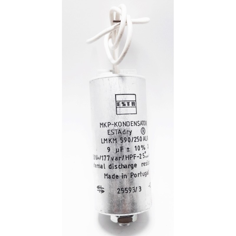 Condensateur démarrage 9µf 250volts ~