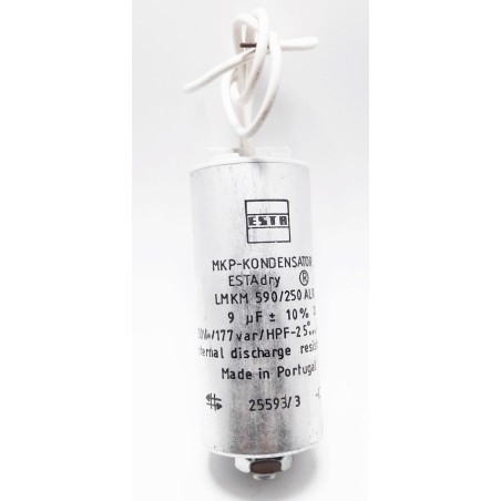 Condensateur démarrage 9µf 250volts ~