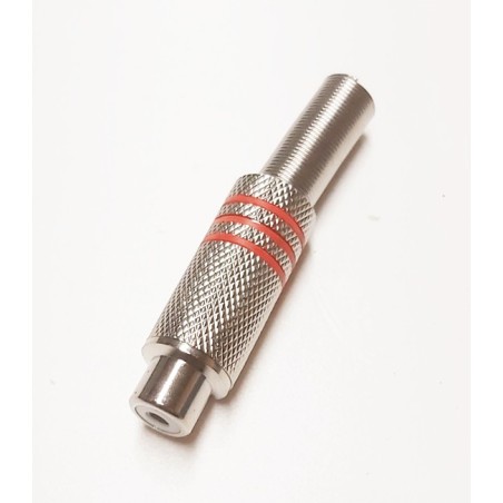 Fiche RCA femelle métal  pro