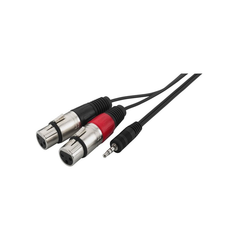 Adaptateur XLR - JACK 3.5mm stéréo