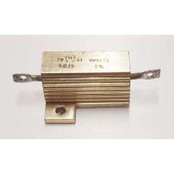 Résistance de puissance alu 0.25 ohms 25 watts 5% Composant Electronique