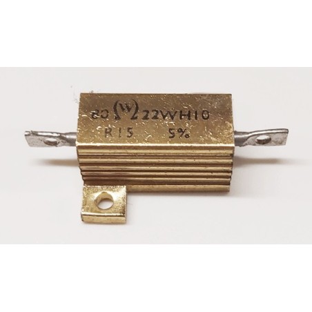 Résistance de puissance alu 0.15ohms 10 watts 5% Composant Electronique