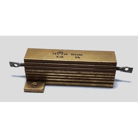 Résistance de puissance alu 0.1 ohms 50 watts 5% Composant Electronique
