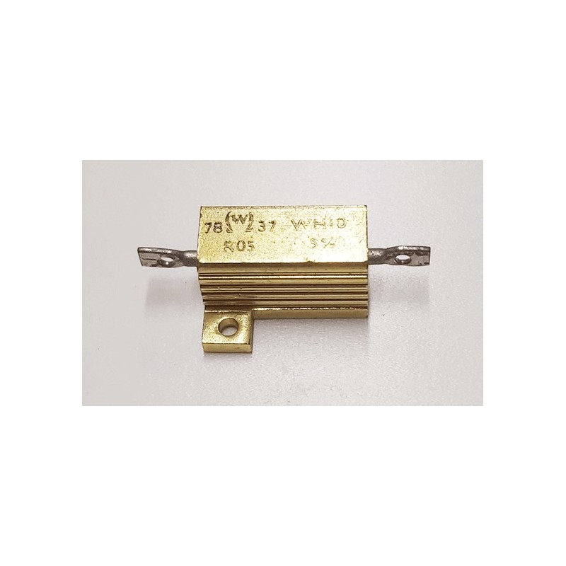 Résistance de puissance alu 0.5ohms 10 watts 5%