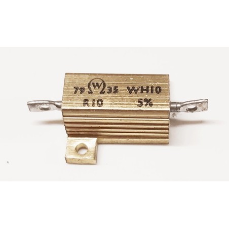 Résistance de puissance alu 0.1 ohms 10 watts 5%